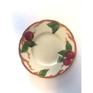 Franciscan Apple Earthenware Bread Plate 6 1/4" USA
